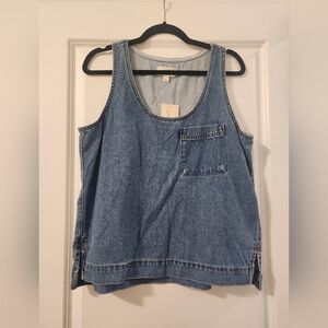 NWT Universal Thread Blue Denim Tank Top